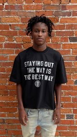 "OTW" Black Tee